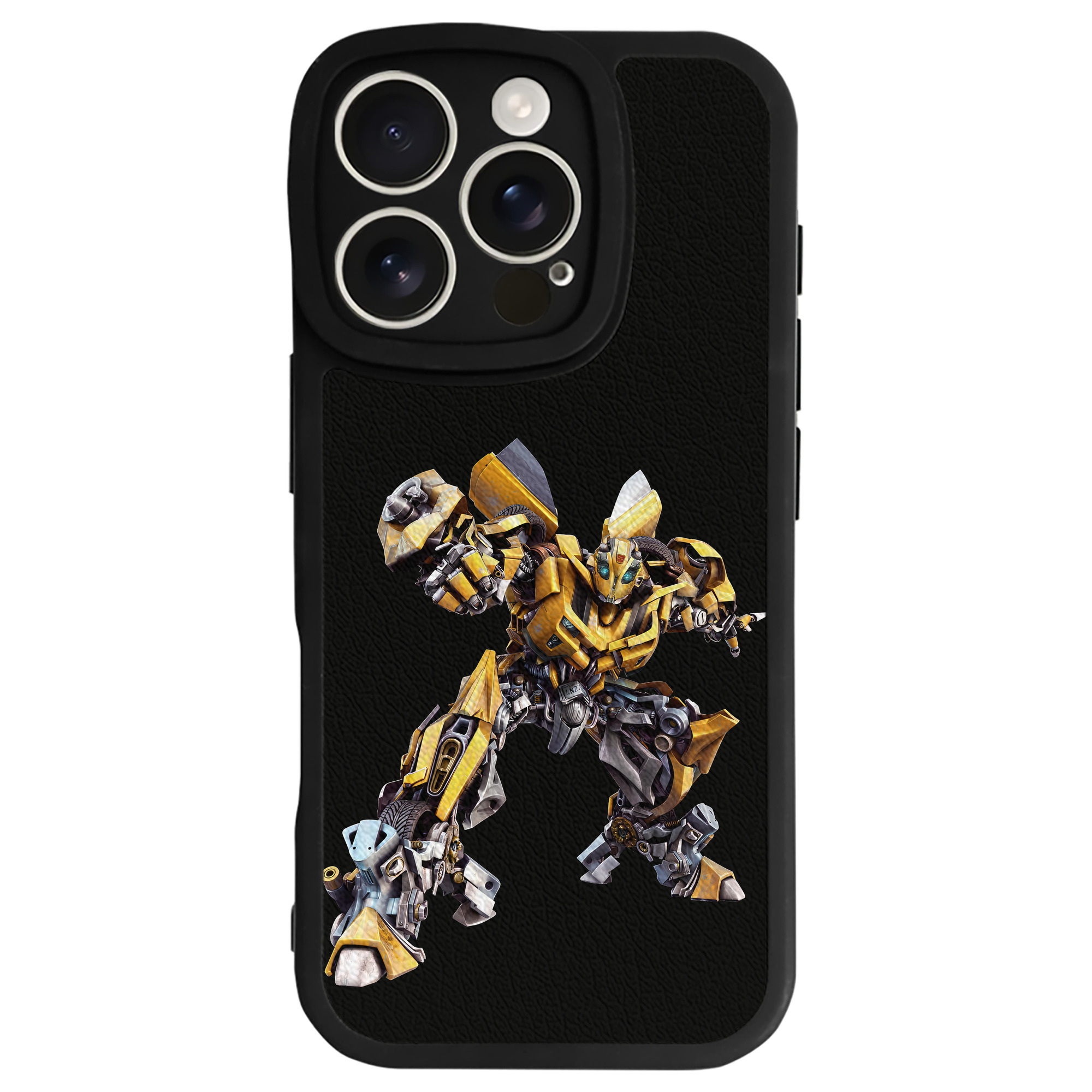 （画像用） Transformers トランスフォーマー 【iPhone 16シリーズ対応】シリコンスマホケース（レザー調） 材質：シリコン